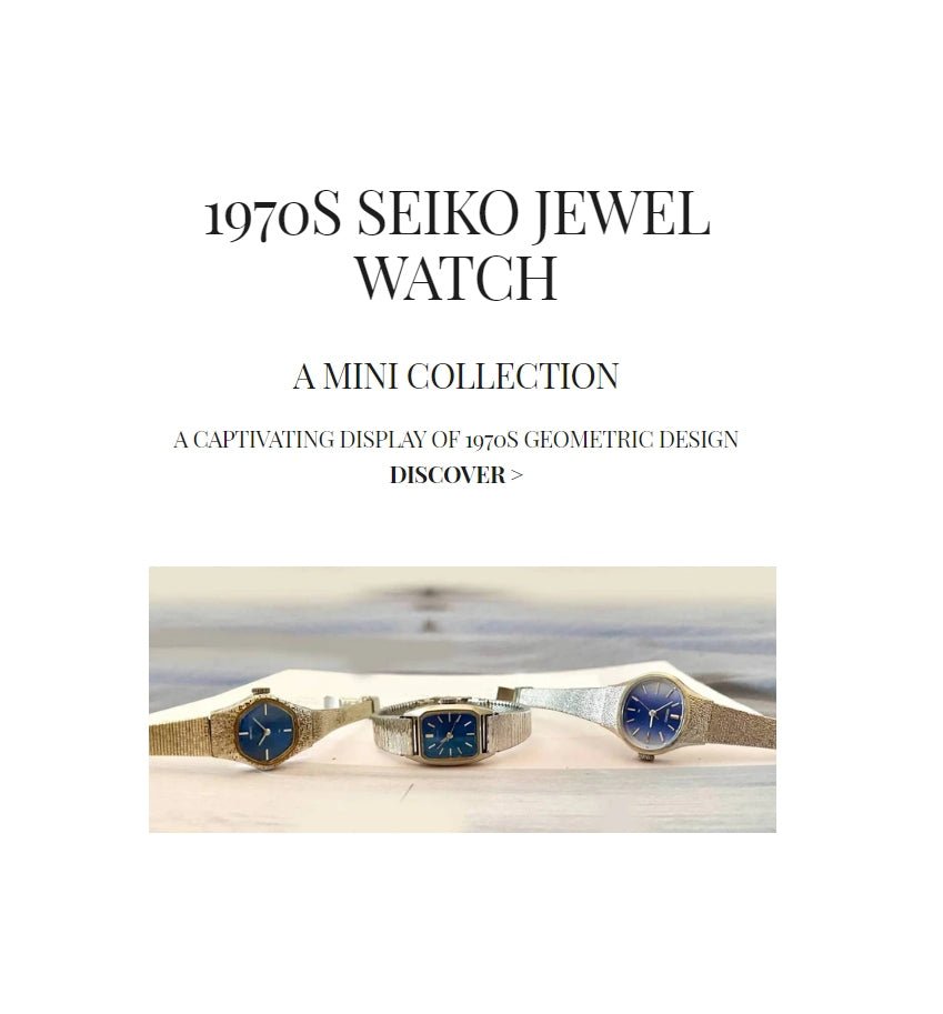 SEIKO The 1970s Cocktail Wristwatch - STYLE - CHNGR
