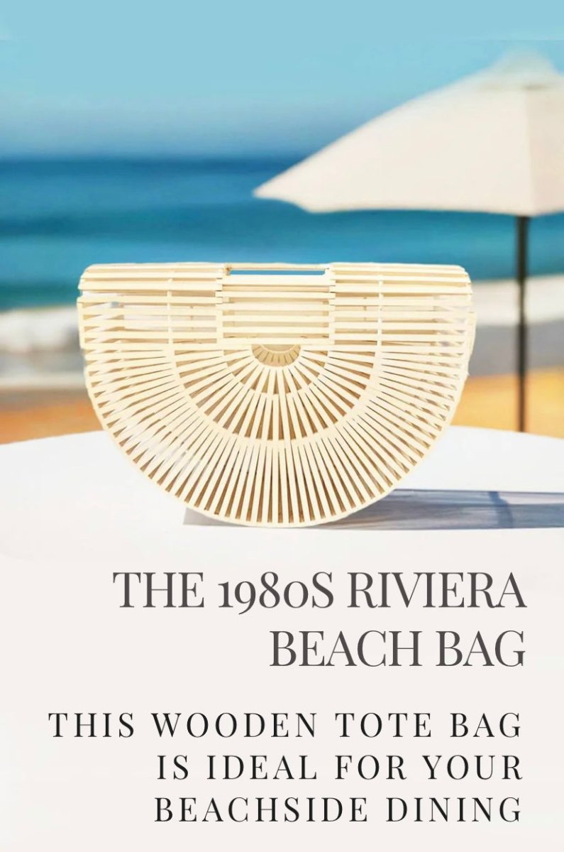 SUMMER VINTAGE BAGS: the Wooden Tote - STYLE - CHNGR