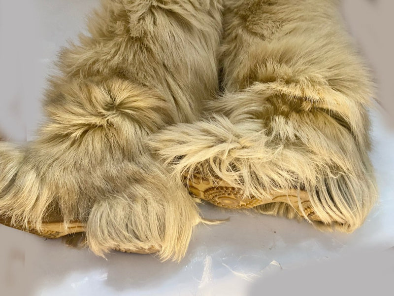 1970s Ortles Afghan Yeti Boots - STYLE-CHNGR