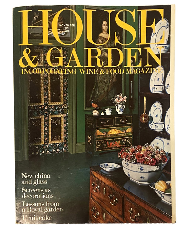 1971 House Garden Magazine The Blue Gloucester by Olive Sullivan