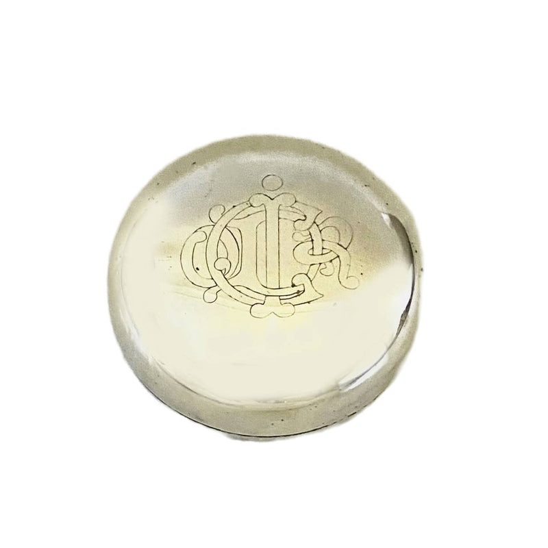 1980s Christian Dior Silver Bauble Trinket Pill Box