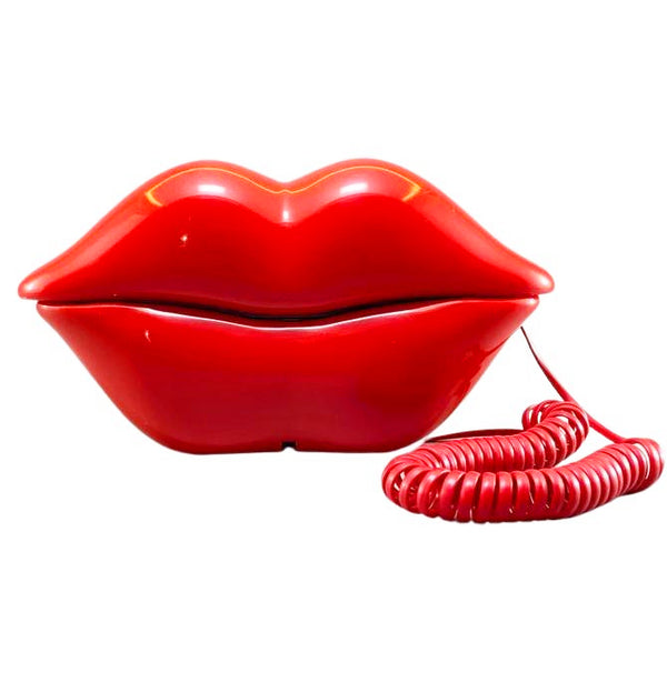1980s Red Hot Lips Pop Art Phone - STYLE-CHNGR