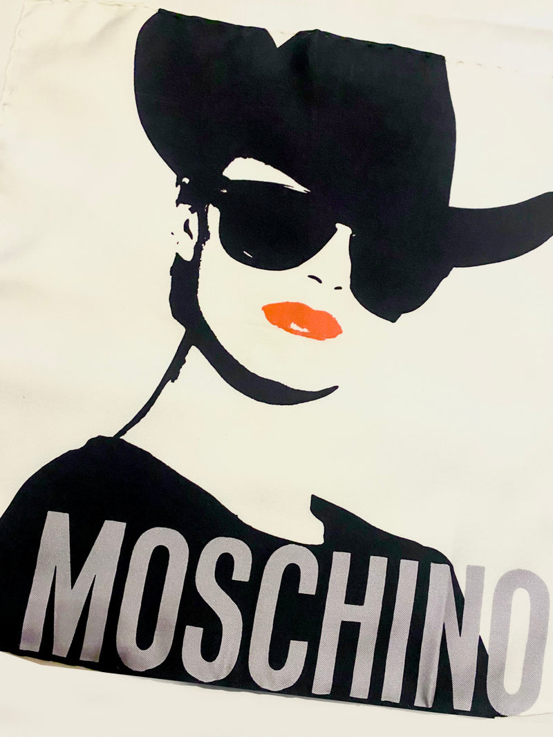 Franco Moschino cowboy hat scarf, 1988