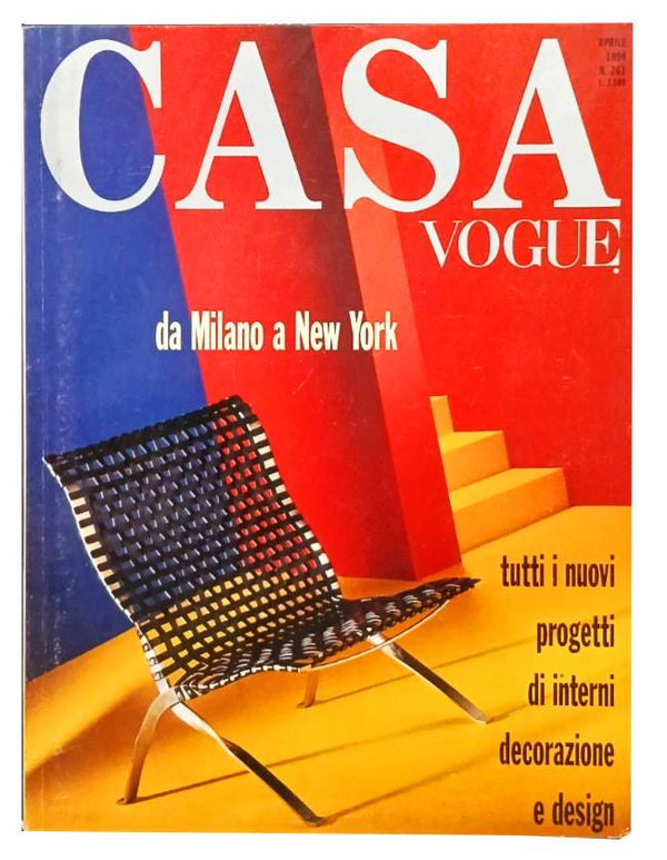 Vintage 1994 CASA VOGUE Italia Magazine Interior Design Milano New York