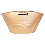 2013 Gucci Rubber Logo Top Handle Light Pink Tote Bag