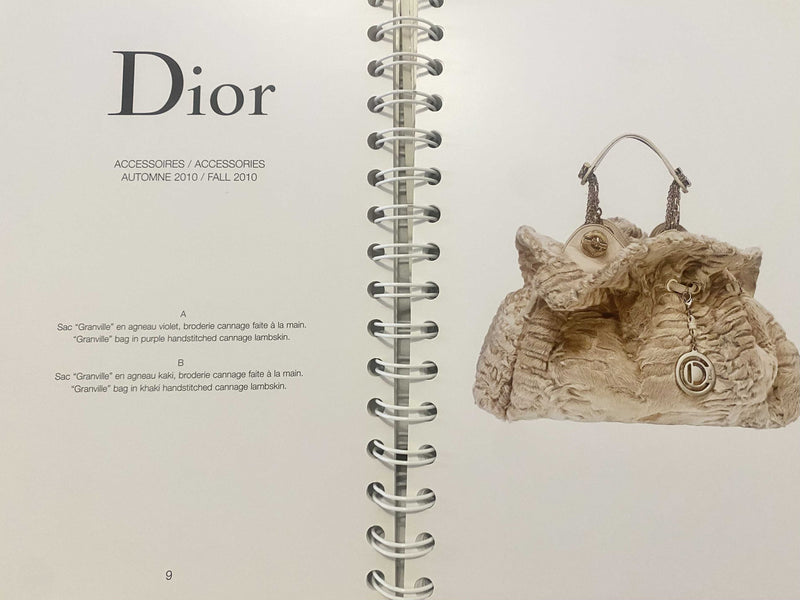 2010s Dior Accessories Insider Catalog Lookbook on Binder
