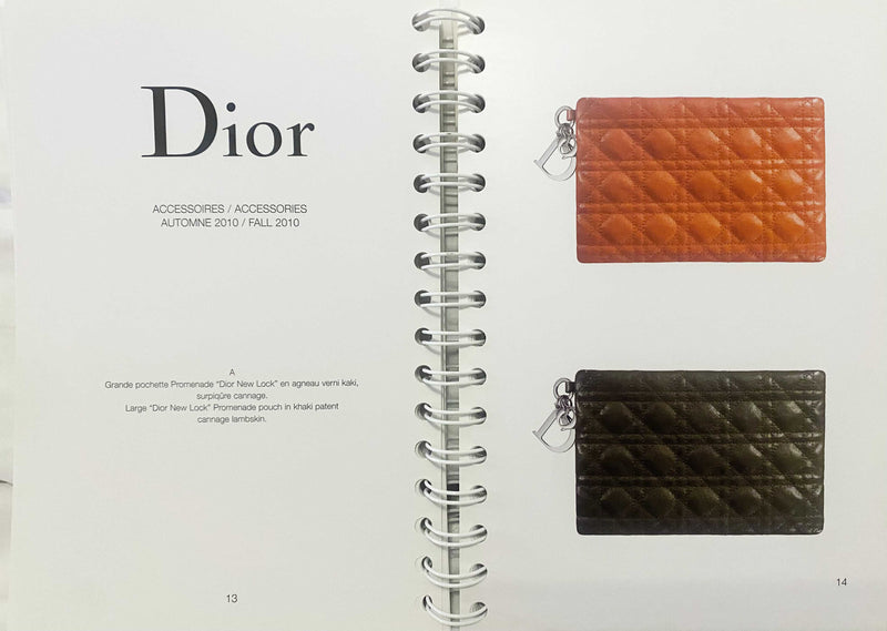 2010s Dior Accessories Insider Catalog Lookbook on Binder