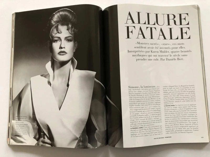 Vogue Paris N°752 The legendary Cinéma issue — December 1994 / January 1995