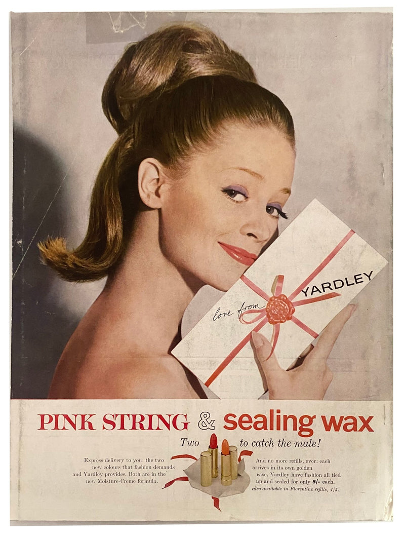 1964 Harper's Bazaar Magazine - "The Pretty Girl" - Cover by Richard Dormer - STYLE-CHNGR