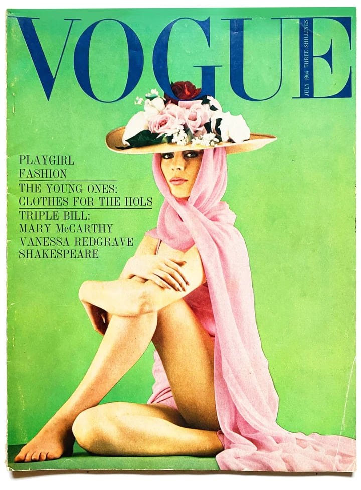 1964 VOGUE Playgirl Fashion Magazine