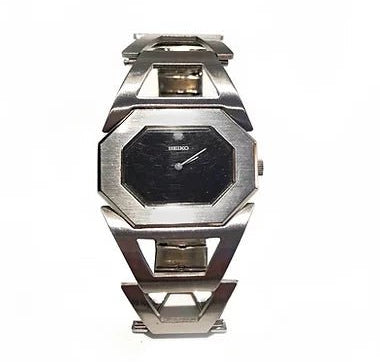 1970s Seiko hexagonal dial wristwatch