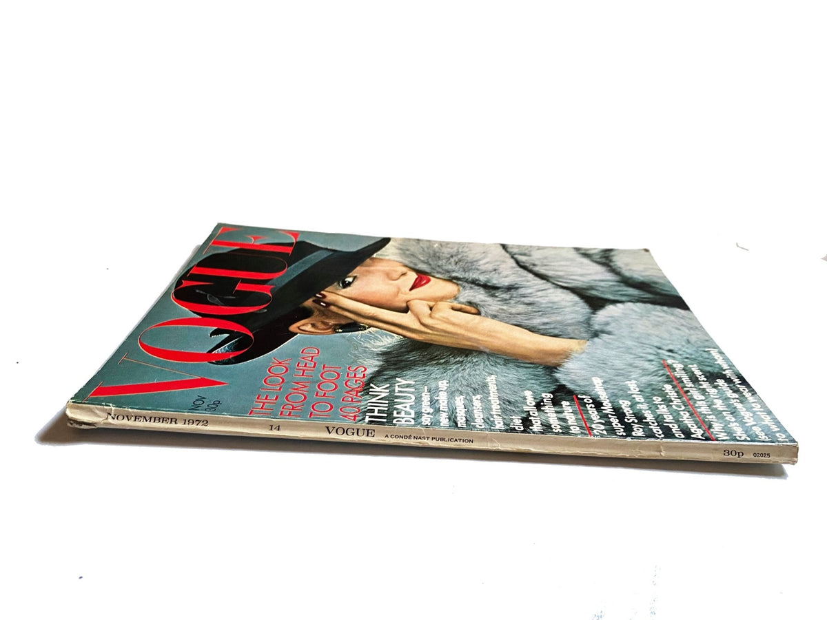 1972 Vogue Magazine The Look from Head to Foot Norman Parkinson - STYLE-CHNGR