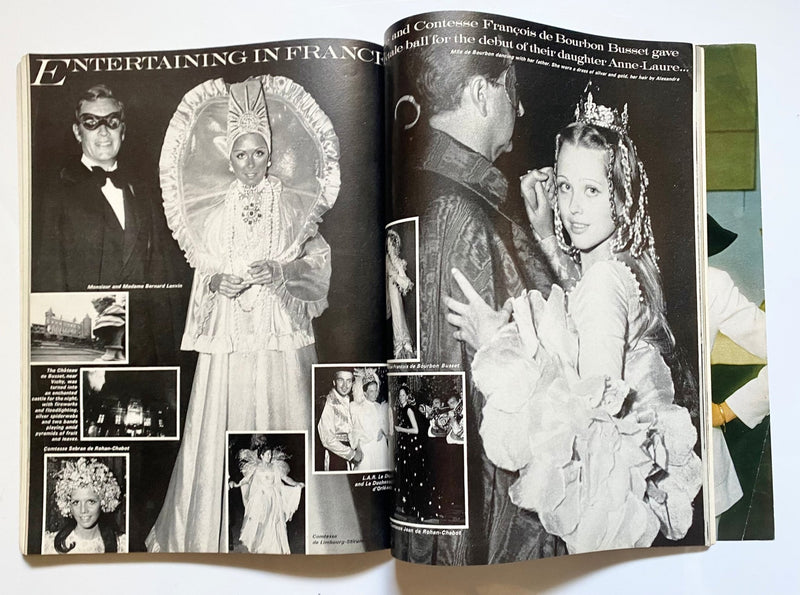 1972 Vogue Magazine The Look from Head to Foot Norman Parkinson - STYLE-CHNGR