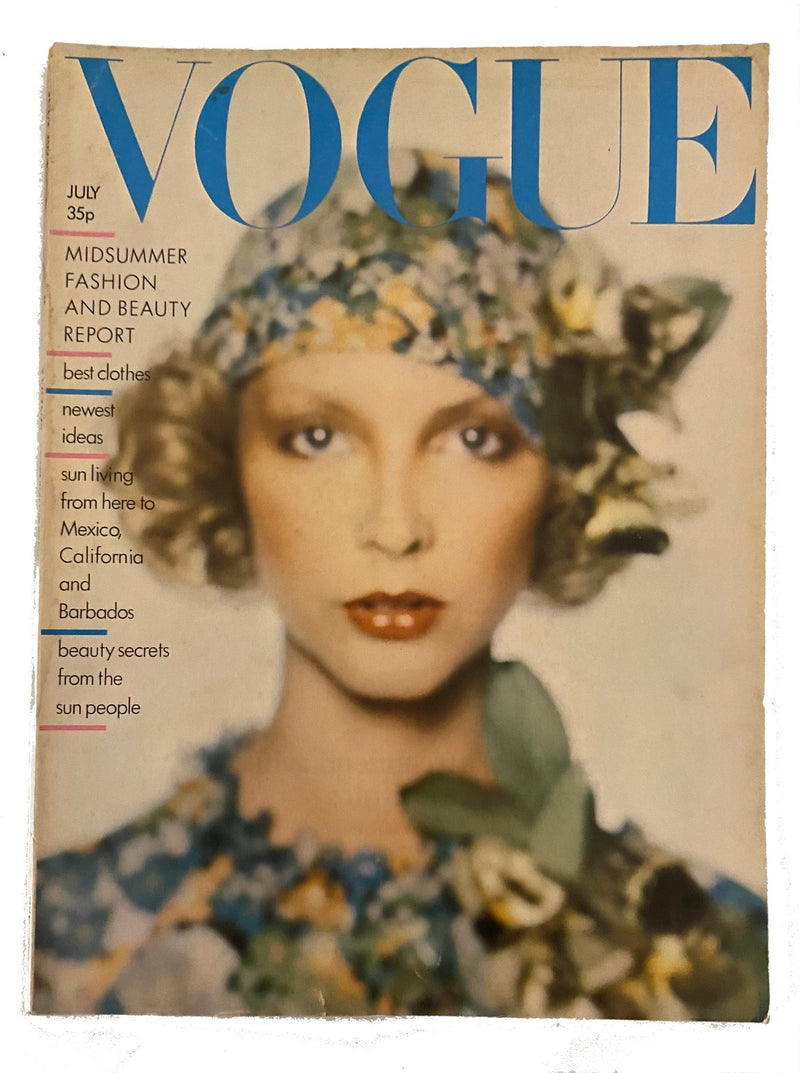 1974 VOGUE Magazine Impressions Of A MIdsummer Evening David Baily