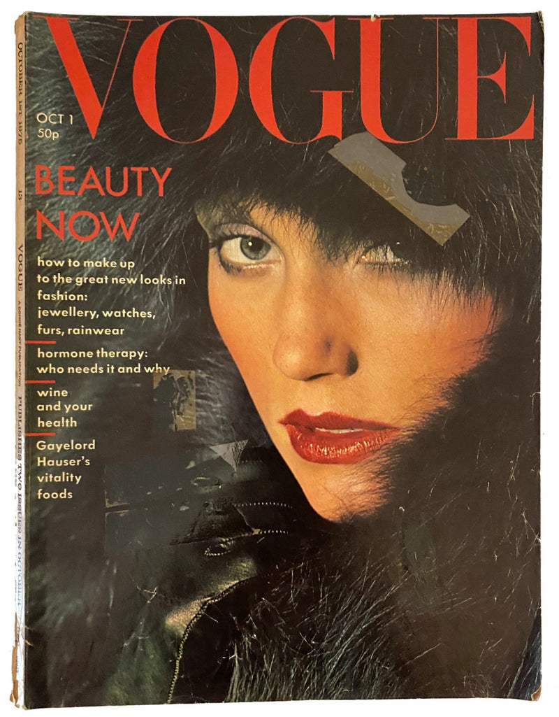 1975 VOGUE Magazine Beauty Now Eric Boman Isabella Rossellini