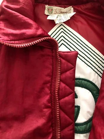 1980S Gucci Pink Puffer Gilet Vest Jacket - STYLE-CHNGR