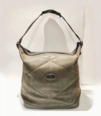 1980s GUCCI LUGGAGE CARRY ON Mandras Leather  TRAVEL BAG - STYLE-CHNGR