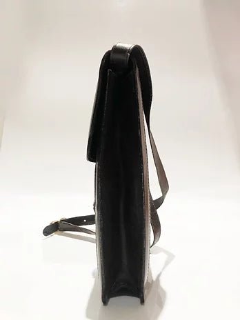 1980s GUCCI SHERRY BROWN SUEDE LOGO FLAPOVER SHOULDER  WEB BAG - STYLE-CHNGR