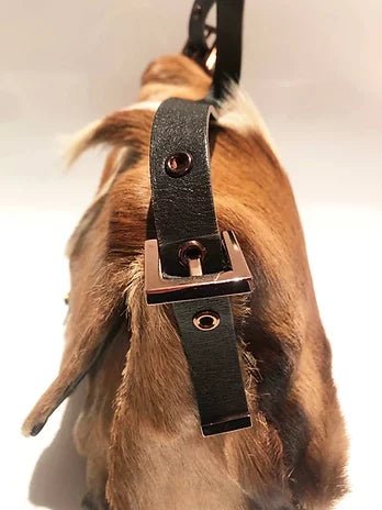 2000S Fendi Buffalo Fur Mama Baguette Shoulder Bag - STYLE-CHNGR