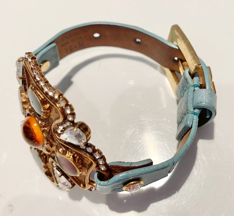 DOLCE & GABBANA JEWELLED STONE BRACELET - STYLE-CHNGR