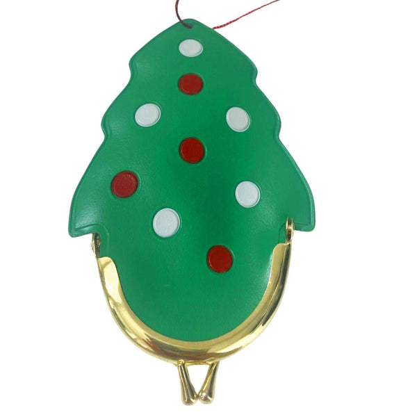 2000s Moschino Christmas Decorative Tree Ornament Purse - STYLE-CHNGR
