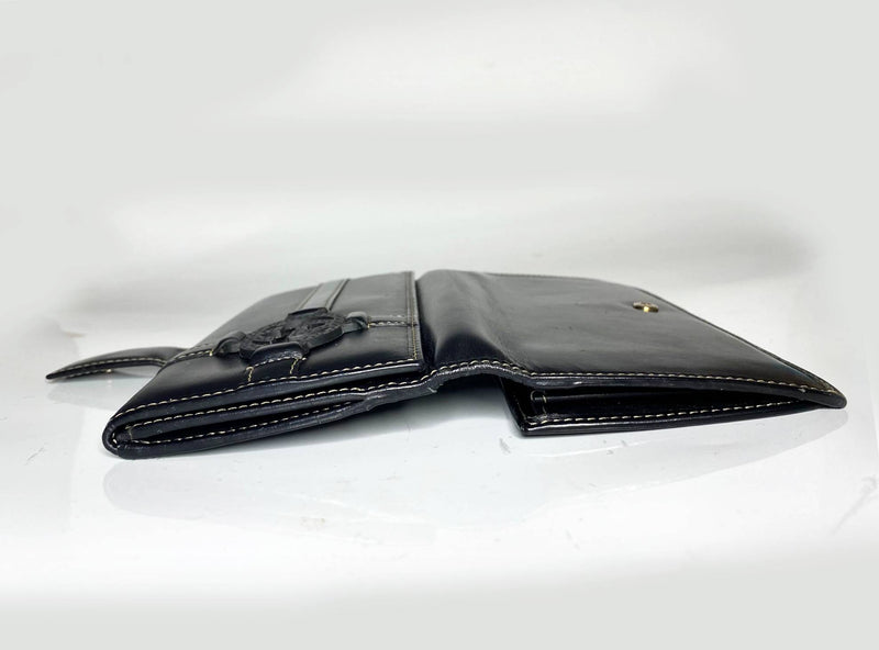 2000s Tom Ford for Gucci Black Leather Wallet - STYLE-CHNGR