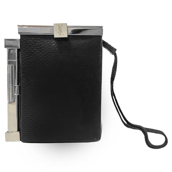 2001 YVES SAINT LAURENT SMOKING BOX Cigarette Clutch WITH LIGHTER - STYLE-CHNGR