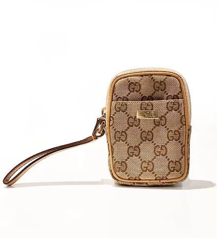 GUCCI MONOGRAM WALLET POUCH - STYLE-CHNGR