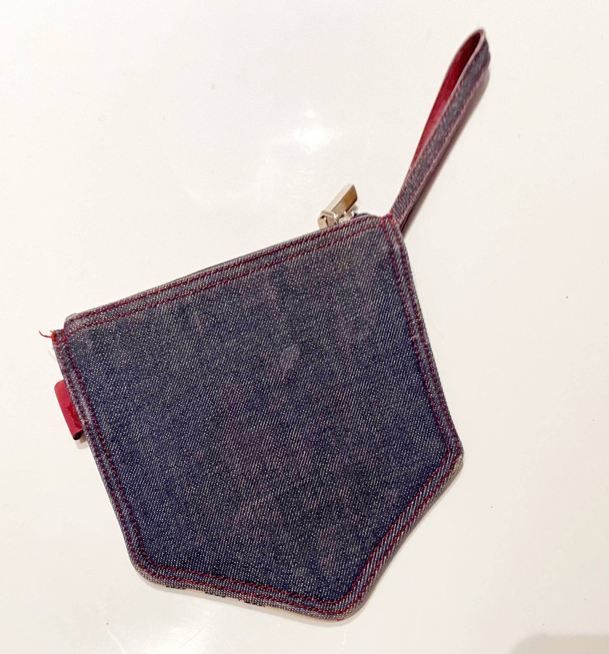 1990s Burberry Pocket Shaped  Wristlet Pouch - STYLE-CHNGR